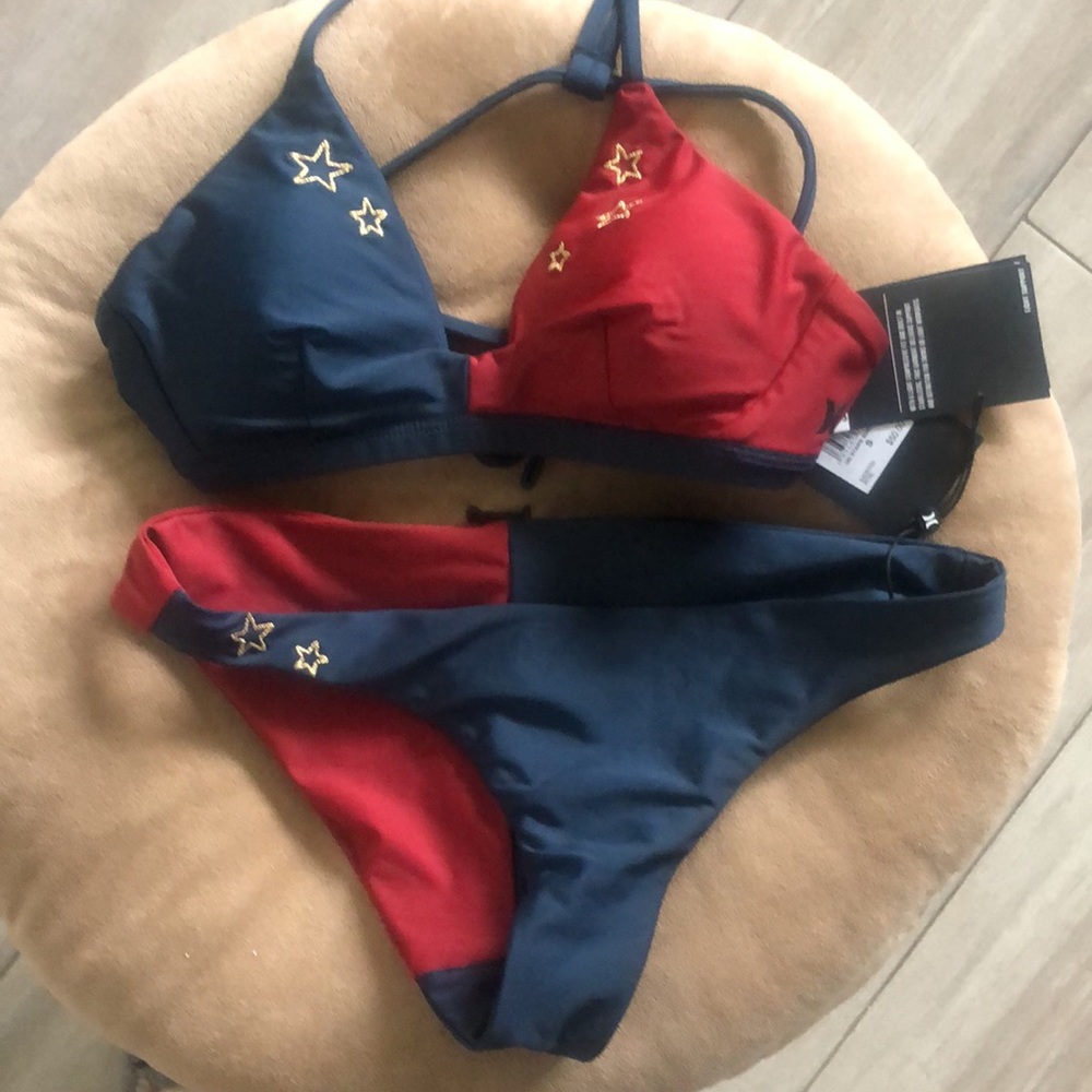 NWT Hurley Stars Bikini size Small - Picture 4 of 6